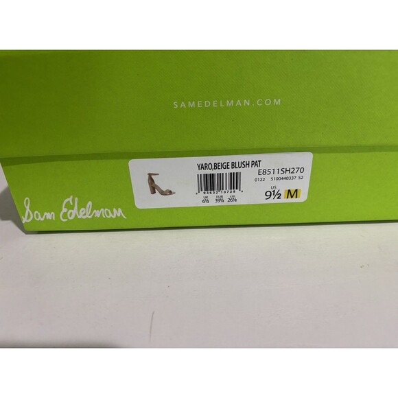 Sam Edelman Women's Yaro Block Heel Sandals Beige Size US9.5 - Picture 9 of 9